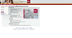 Desktop Screenshot of bbtreadyaccesscard.com